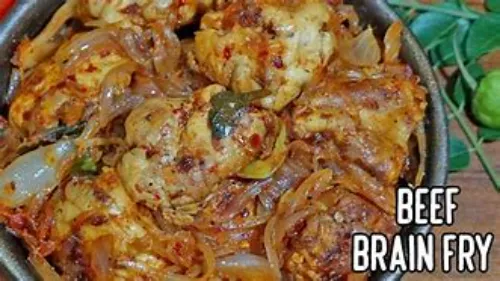 Beef Brain Fry